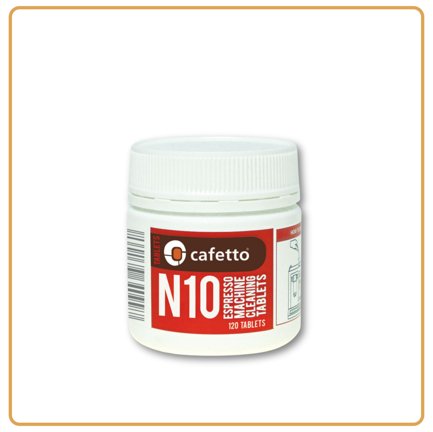 N10 Coffee Cleaning Tablets - 120's