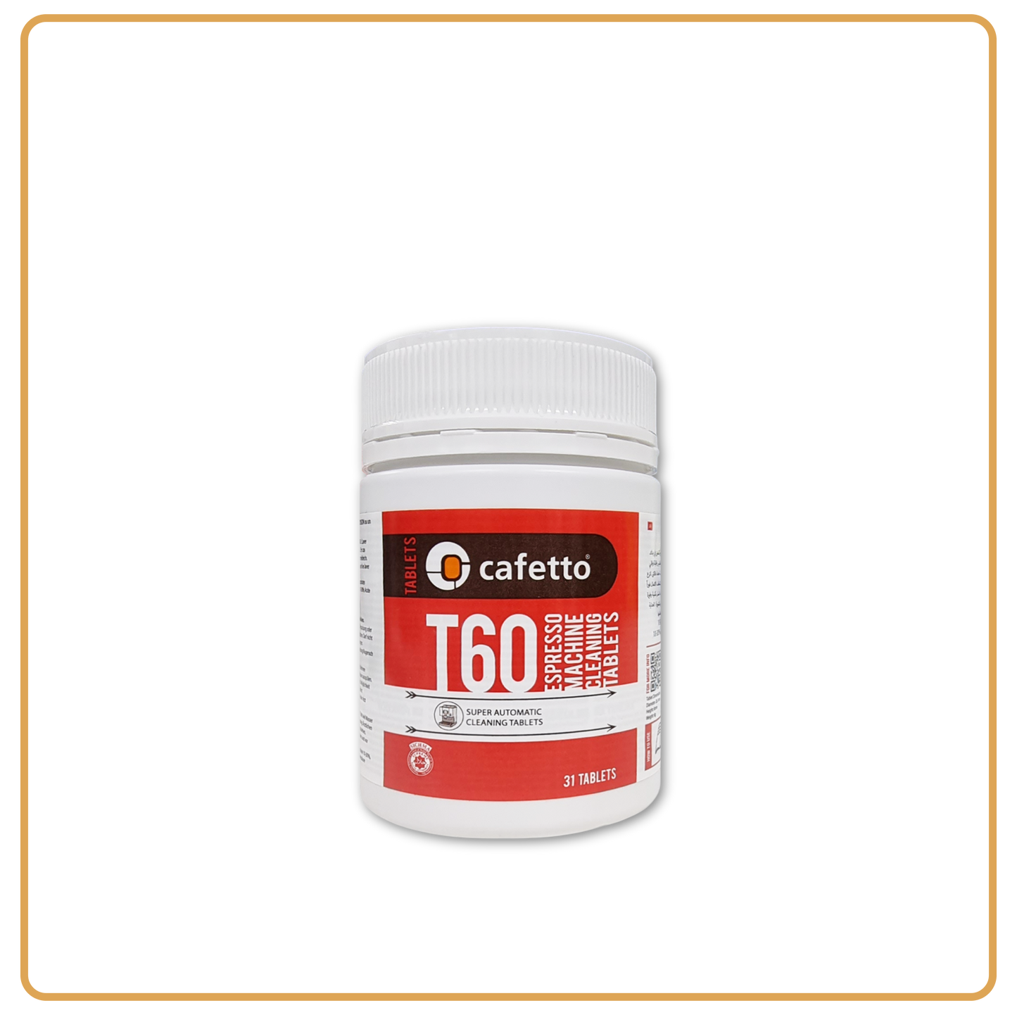 T60 Espresso Machine Cleaning Tablets