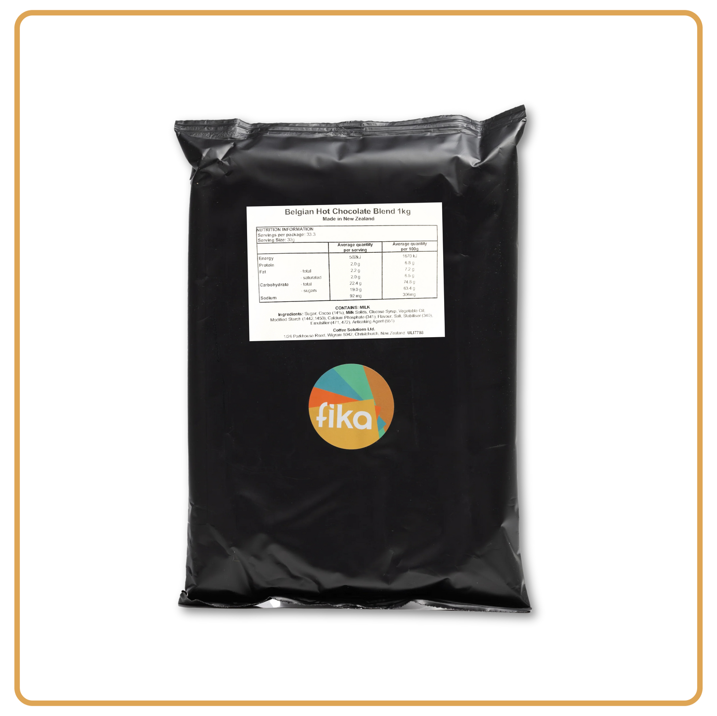 Fika Belgian Hot Chocolate - 1 kg