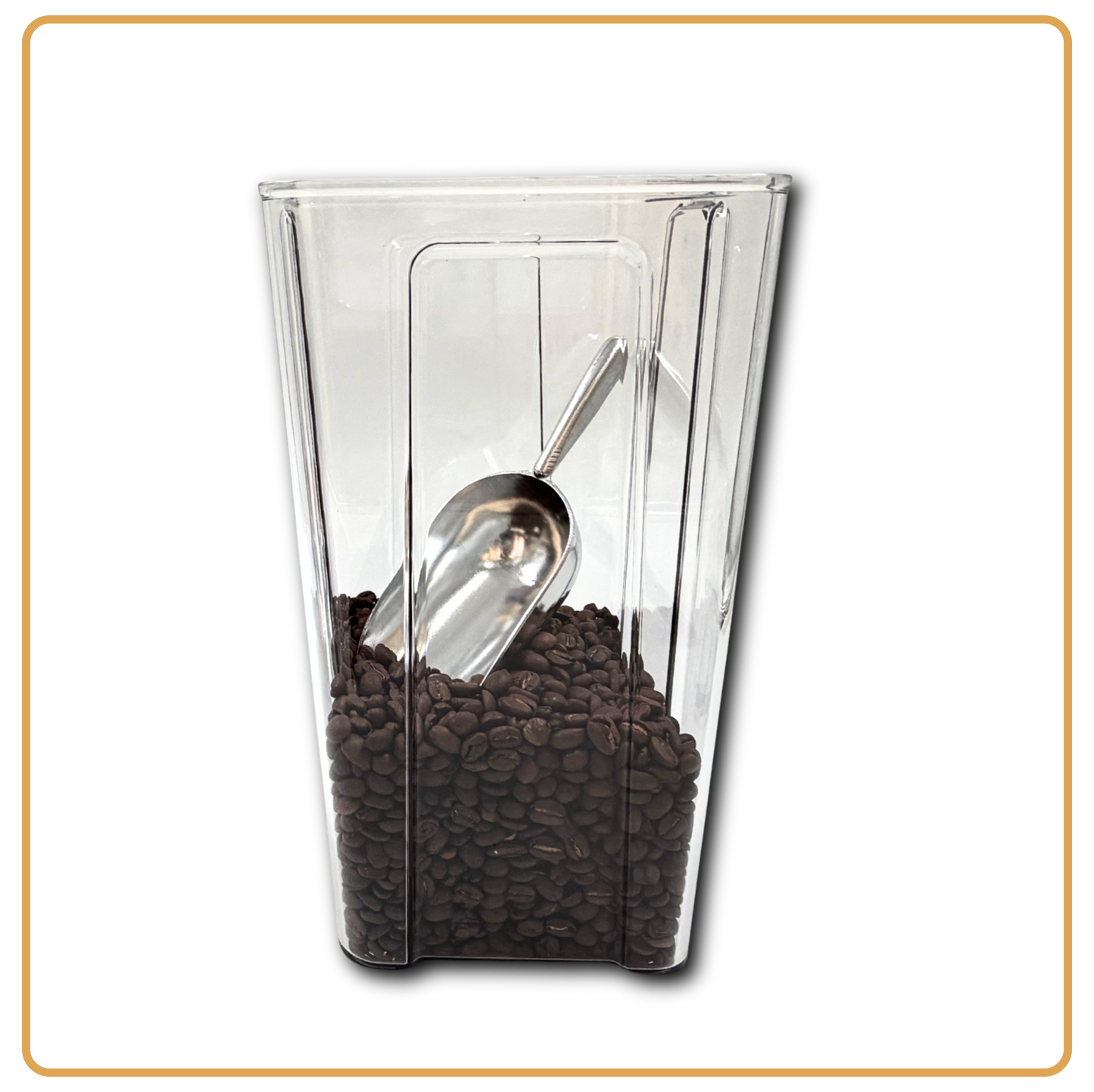Large Coffee Bean Storage Container with Scoop