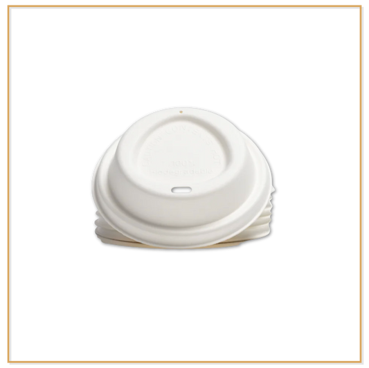 Plastic Free Takeaway Lids 80mm
