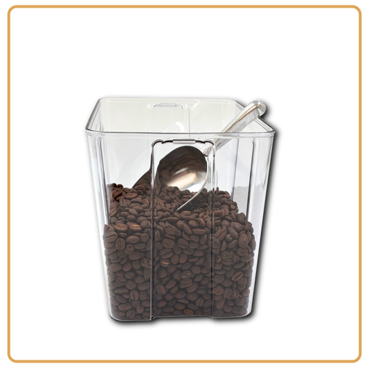 Medium Coffee Bean Storage Container with Scoop