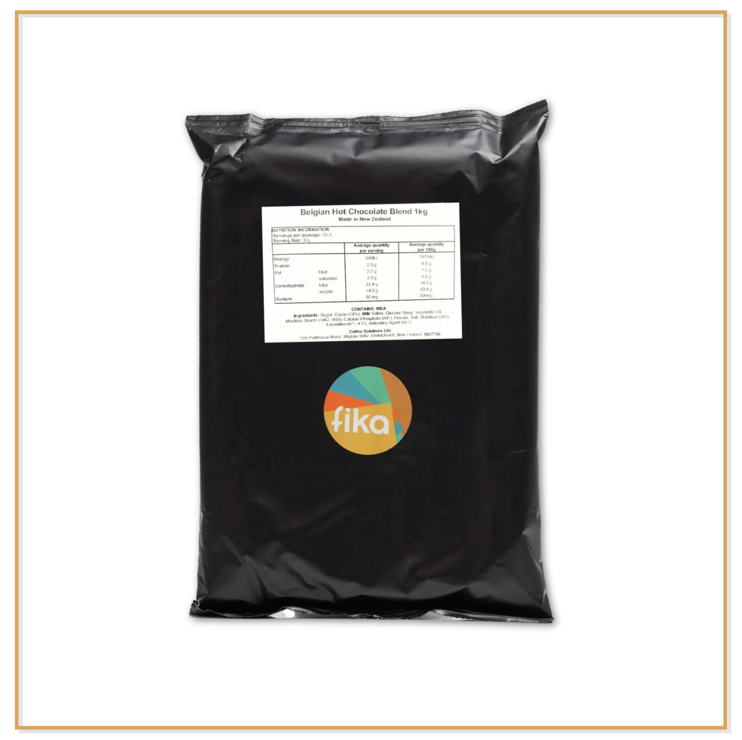 Fika Belgian Hot Chocolate - 1 kg