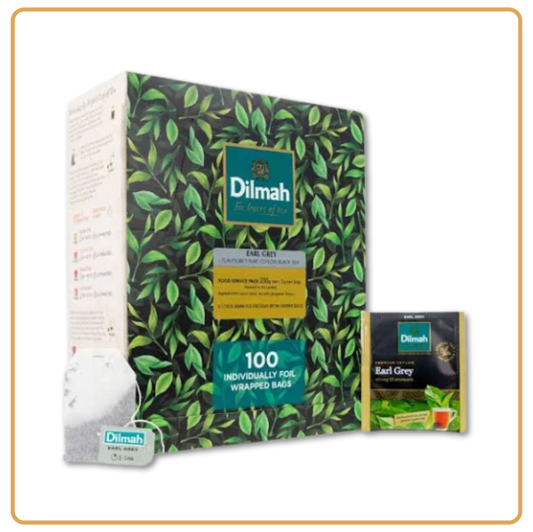 Gourmet Earl Grey Tea - 100 Enveloped Tea Bags