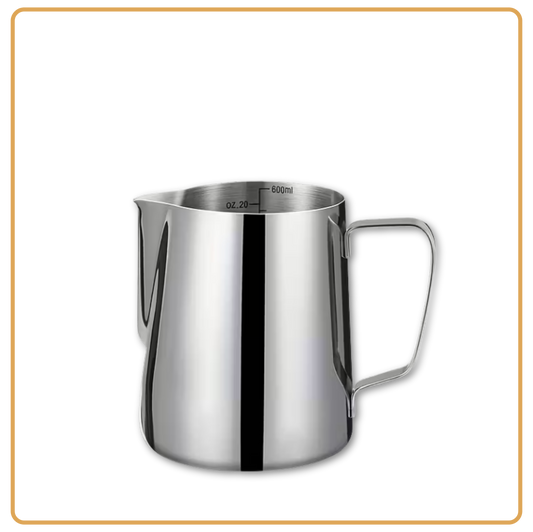 Milk Jug Stainless Steel 600ml